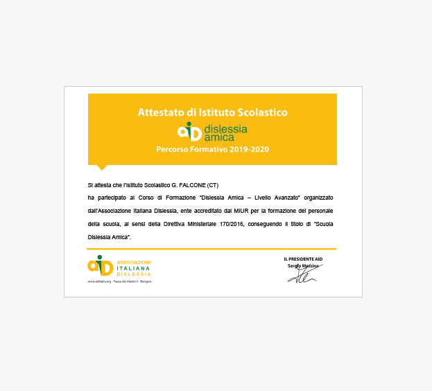 Scuola Dislessia Amica
